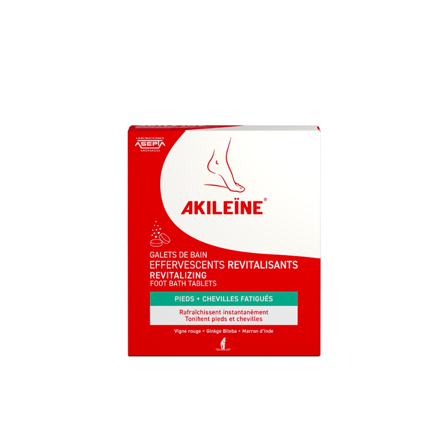 Akileine - Fußbadetabs 6x20g