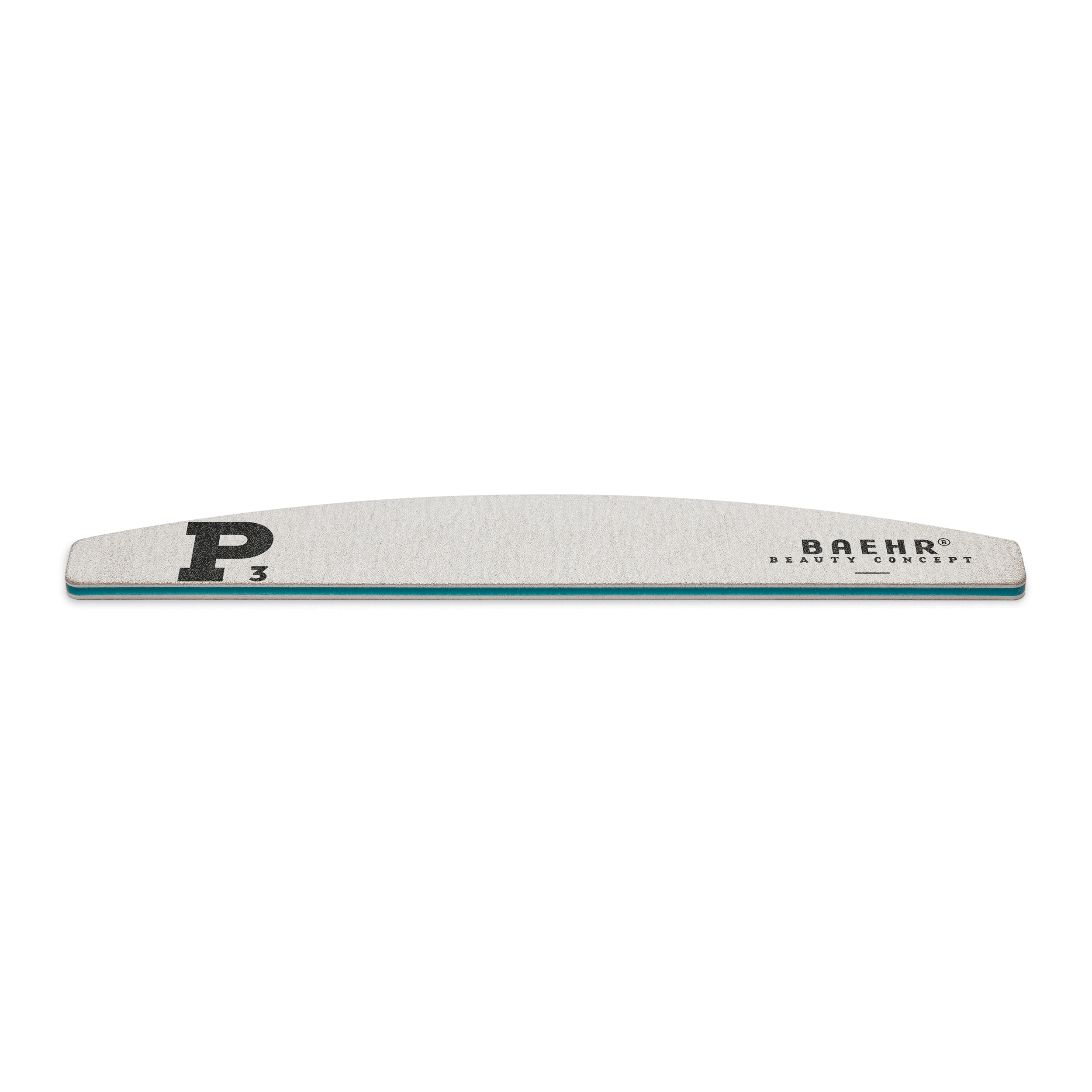 BAEHR BEAUTY CONCEPT Profifeile P3 "Zebra Grau Bow" Körnung 100/180, 10 Stk.