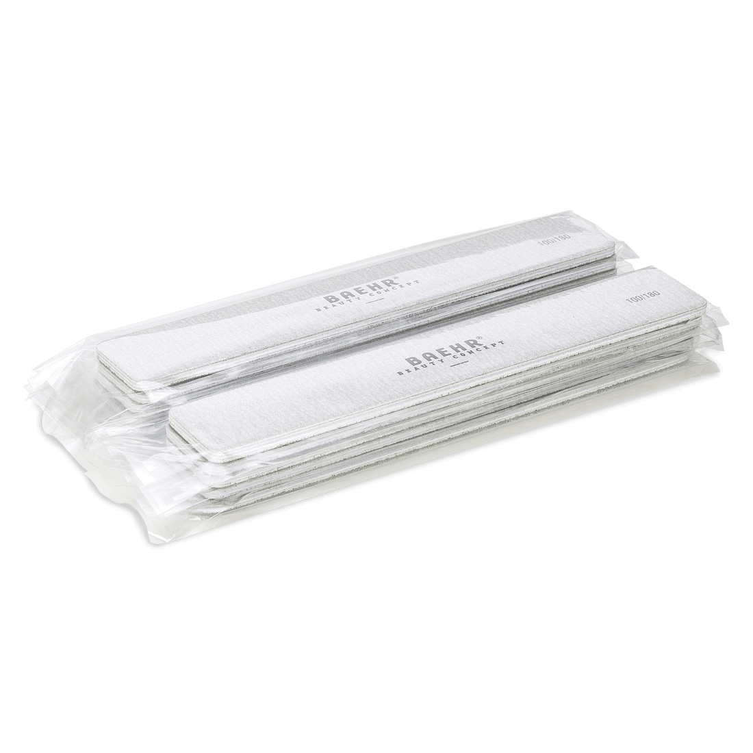 BAEHR BEAUTY CONCEPT Profifeile Jumbo "GRAU" Körnung 100/180 10 Stk.