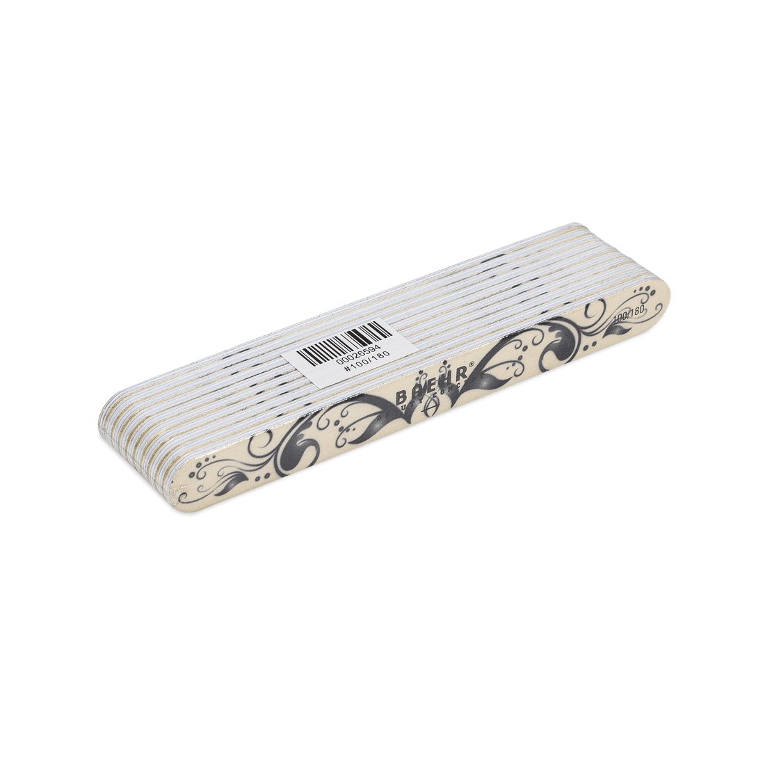 BAEHR BEAUTY CONCEPT Profifeile "FLORA" Körnung 100/180 10 Stk.