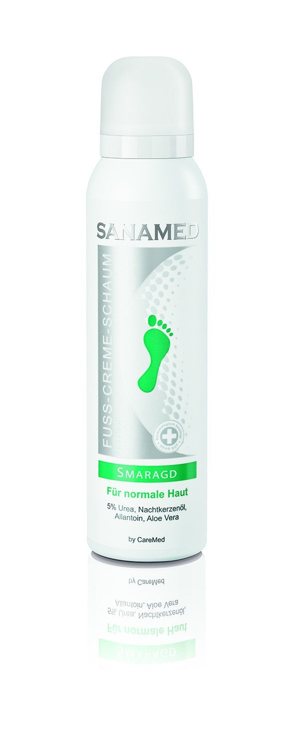 Sanamed Fuss Creme Schaum Smaragd 300ml