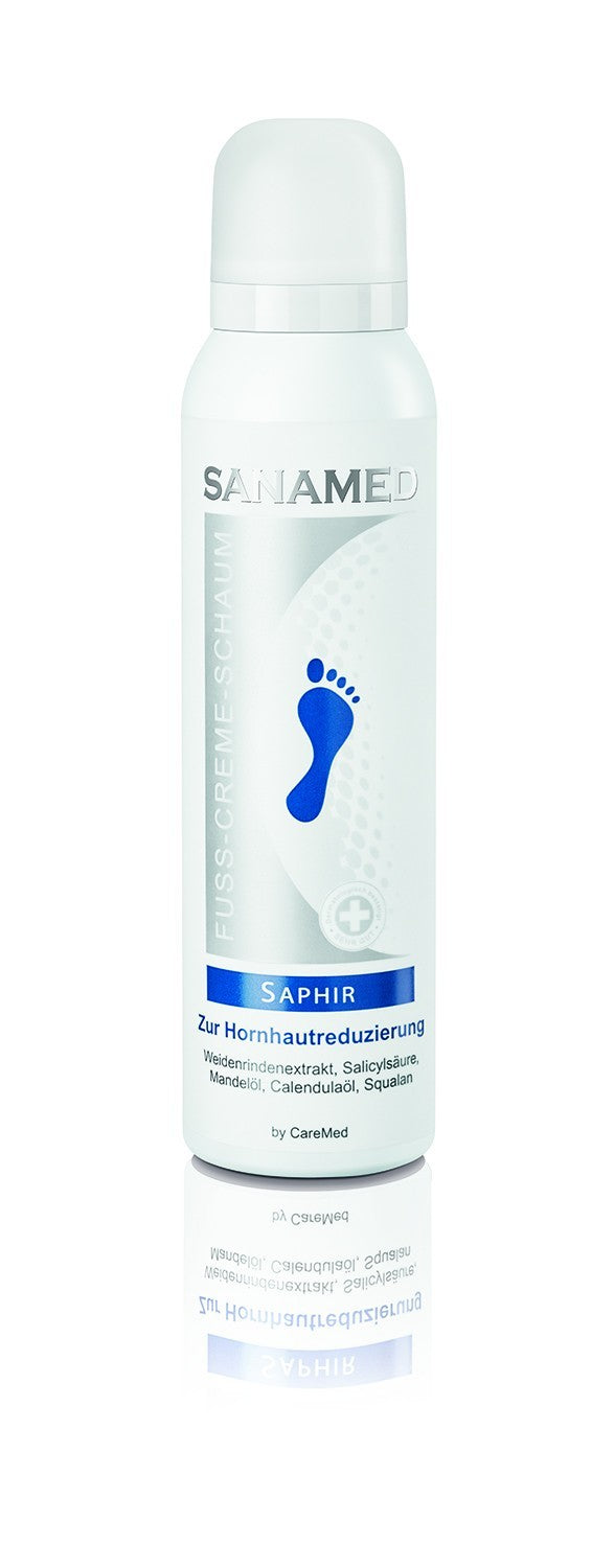 Sanamed Fuss Creme Schaum Saphir 300ml