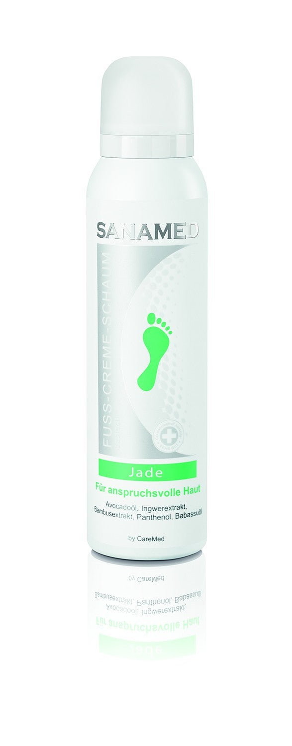 Sanamed Fuss Creme Schaum Jade 300ml