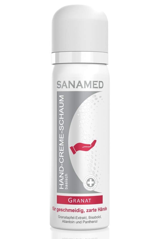 Sanamed Hand Creme Schaum Granat 100ml