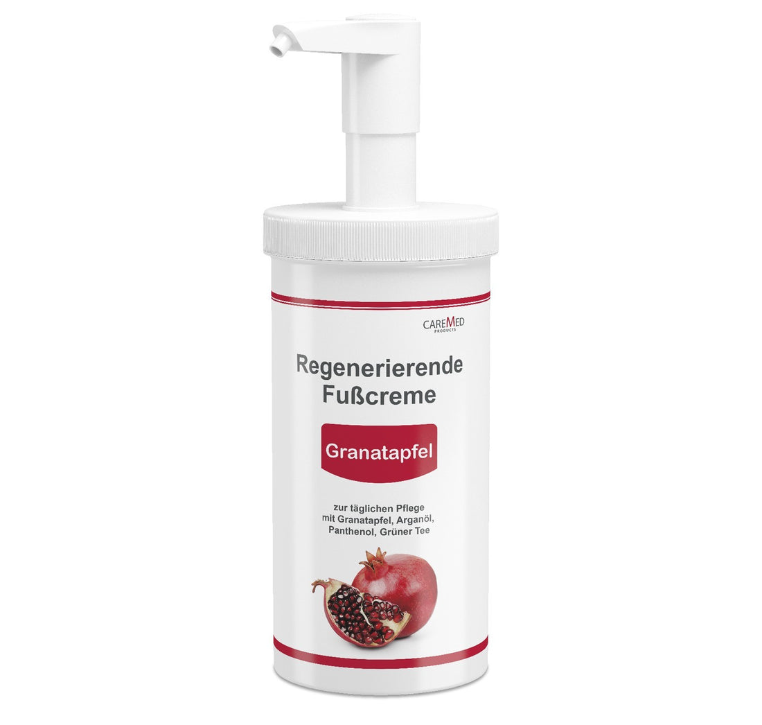 CareMed Regenerierende Fußcreme mit Granatapfel 450ml