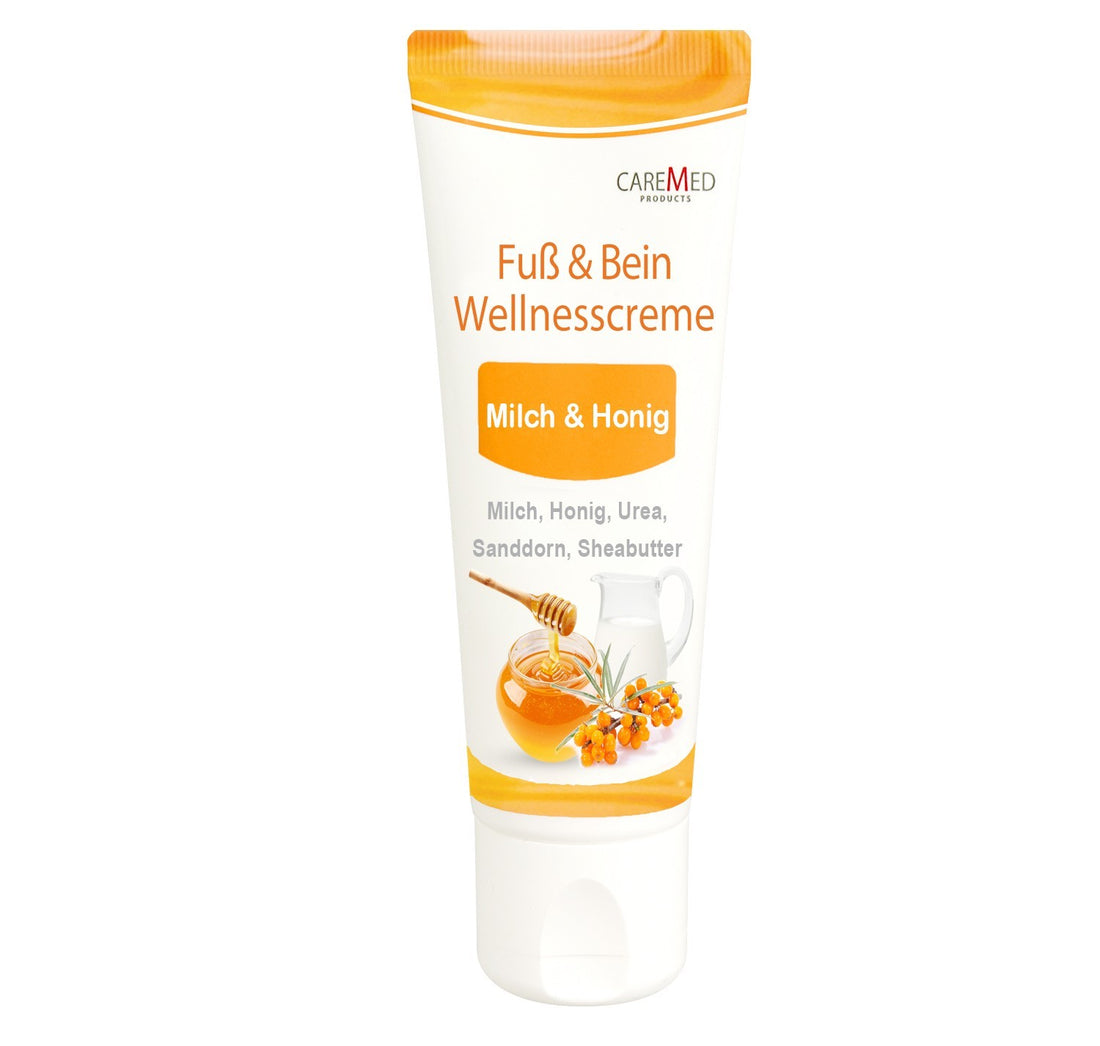 CareMed Fuß- und Bein Wellnesscreme 150ml