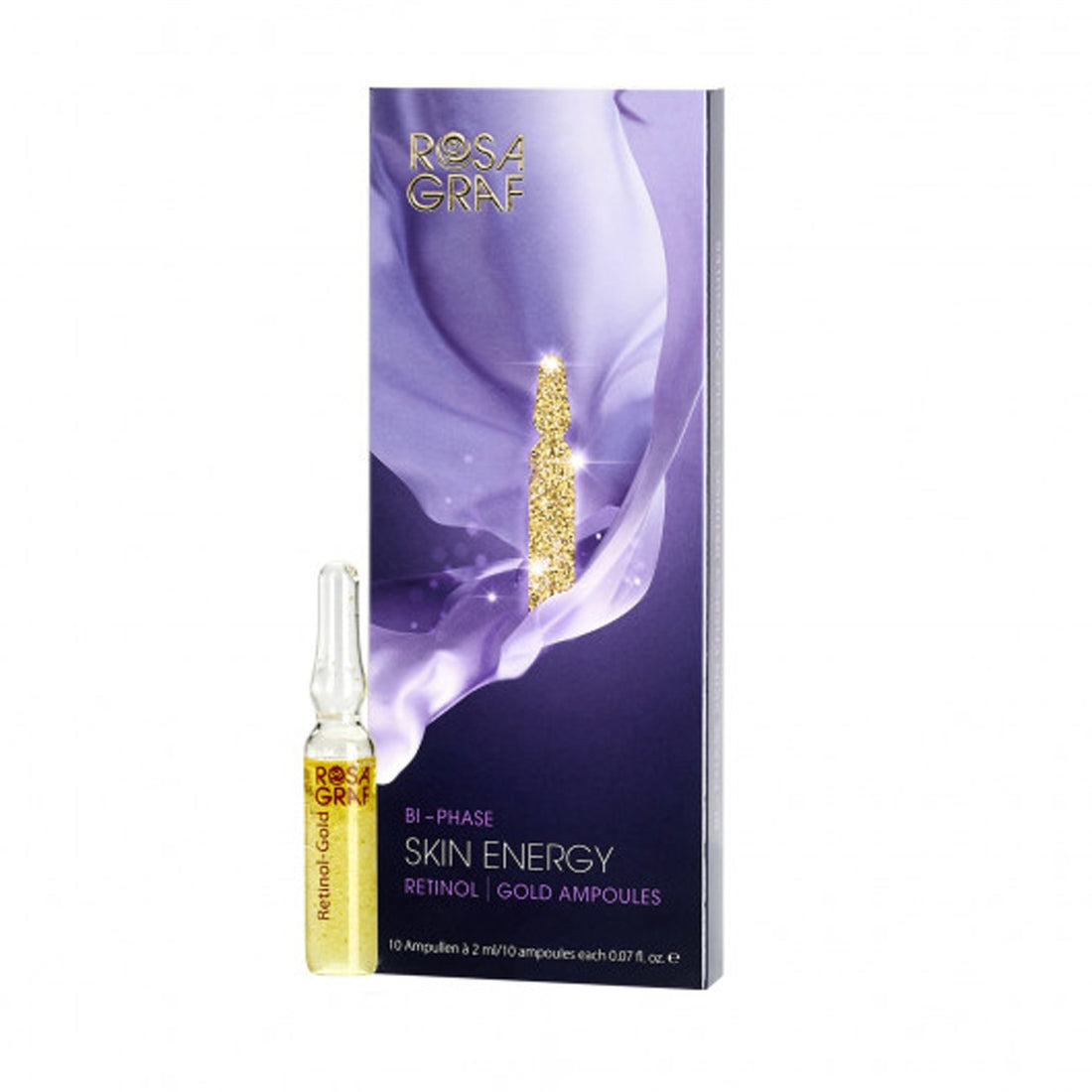 Rosa Graf Ampoules Skin Energy Retinol-Gold 10er