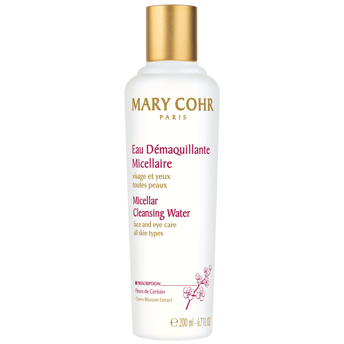 Mary Cohr Eau Démaquillante Micellaire