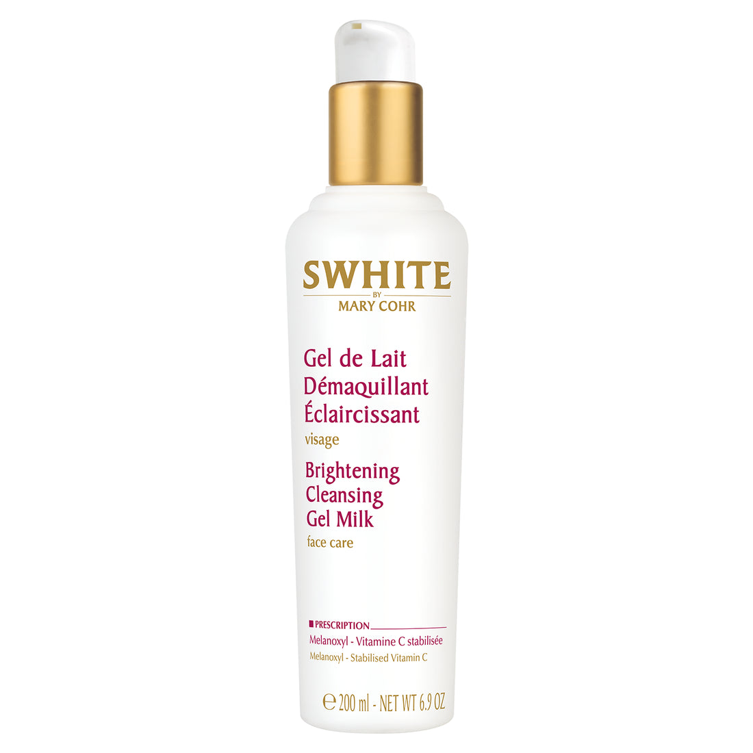 Mary Cohr Gel de Lait Démaquillant Eclaircissant 200ml