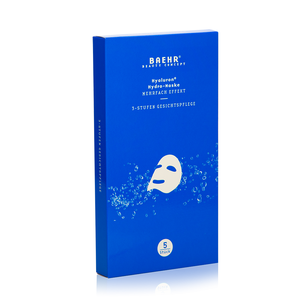 BAEHR BEAUTY CONCEPT Hyaluron+ Vliesmaske Sachet Packung a 5 Stk
