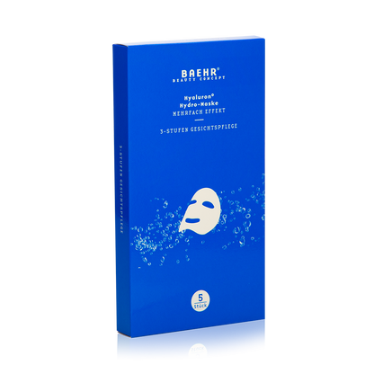 BAEHR BEAUTY CONCEPT Hyaluron+ Vliesmaske Sachet Packung a 5 Stk