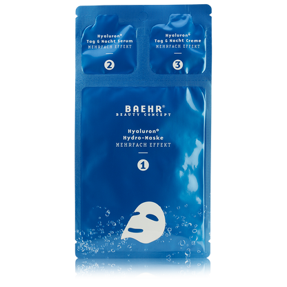BAEHR BEAUTY CONCEPT Hyaluron+ Vliesmaske Sachet Packung a 5 Stk