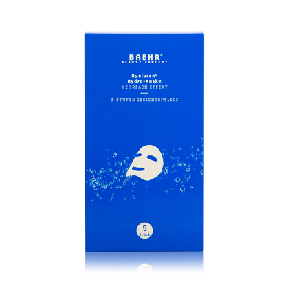 BAEHR BEAUTY CONCEPT Hyaluron+ Vliesmaske Sachet Packung a 5 Stk
