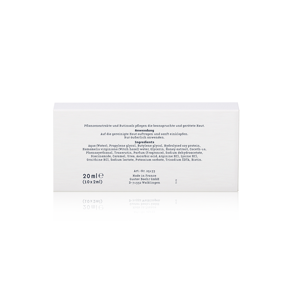 BAEHR BEAUTY CONCEPT Ampulle Hautberuhigung 1 Box (10 Ampullen á 2ml)
