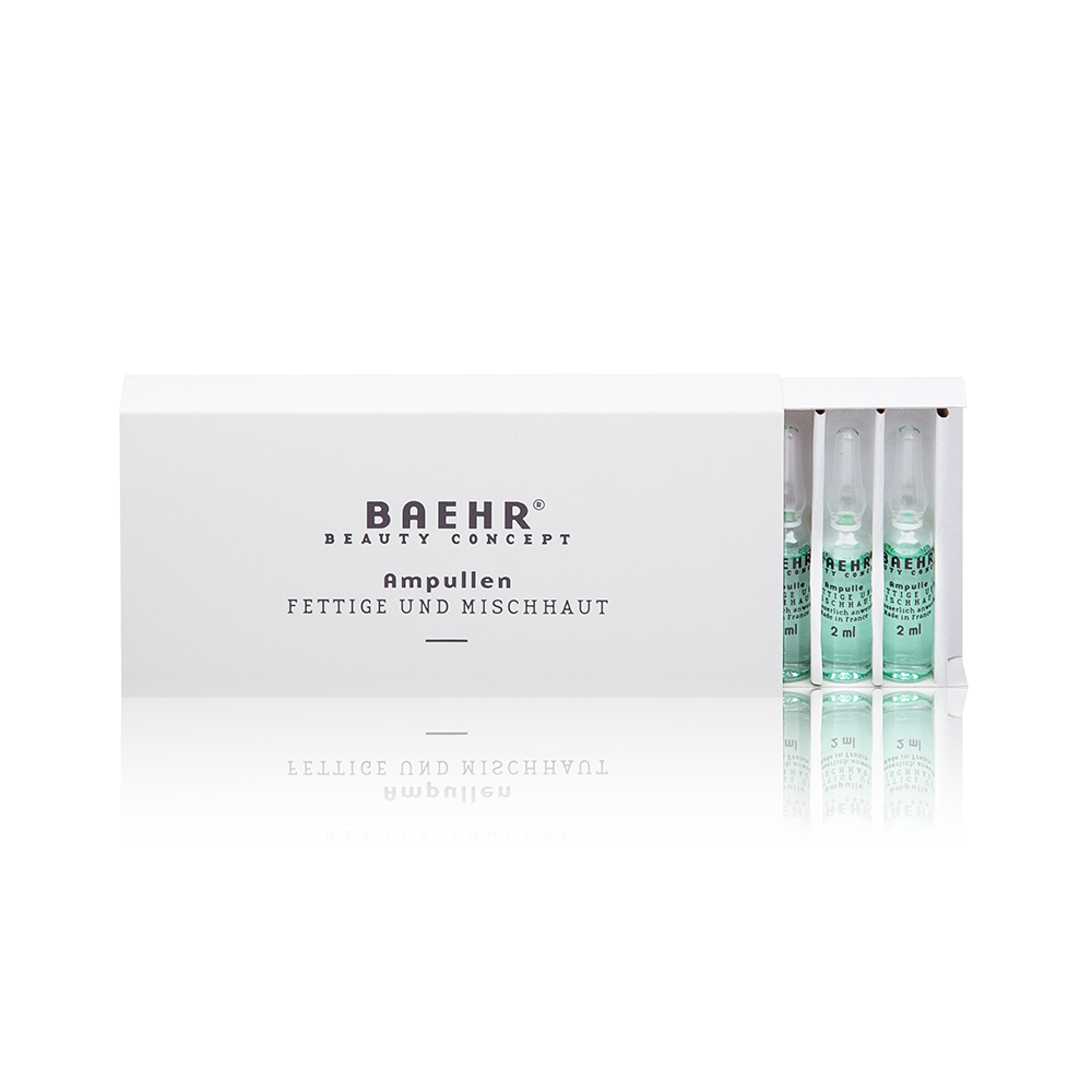 BAEHR BEAUTY CONCEPT Ampulle Fettige und Mischhaut 1 Box (10 Ampullen á 2ml)