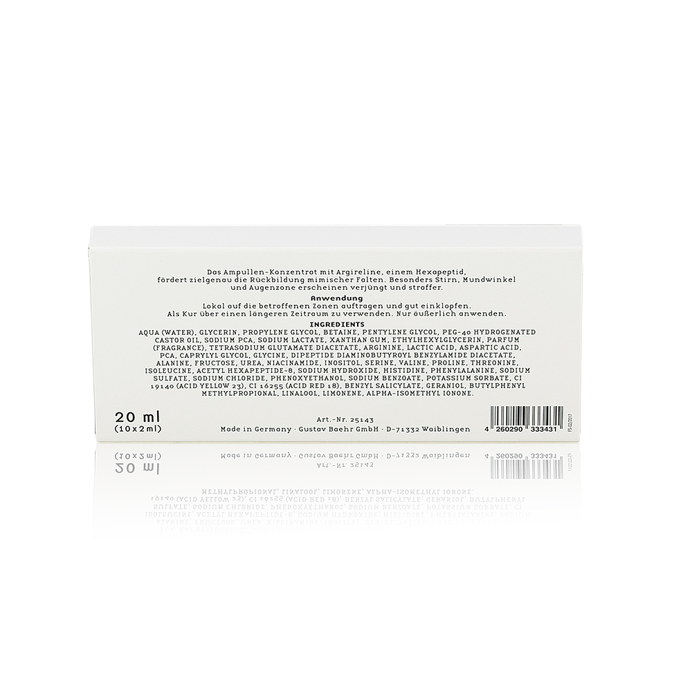 BAEHR BEAUTY CONCEPT Ampulle Argireline 1 Box (10 Ampullen á 2ml)