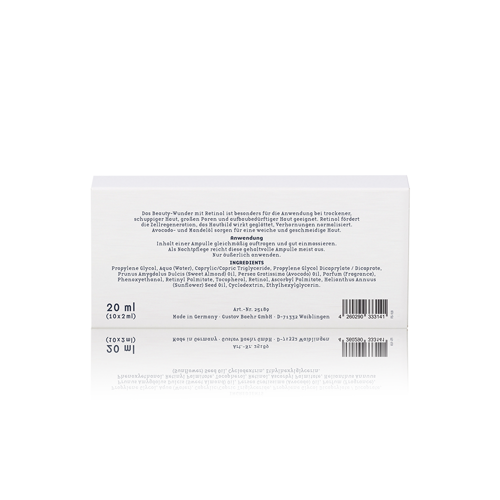 BAEHR BEAUTY CONCEPT Ampulle Retinol 1 Box (10 Ampullen á 2ml)
