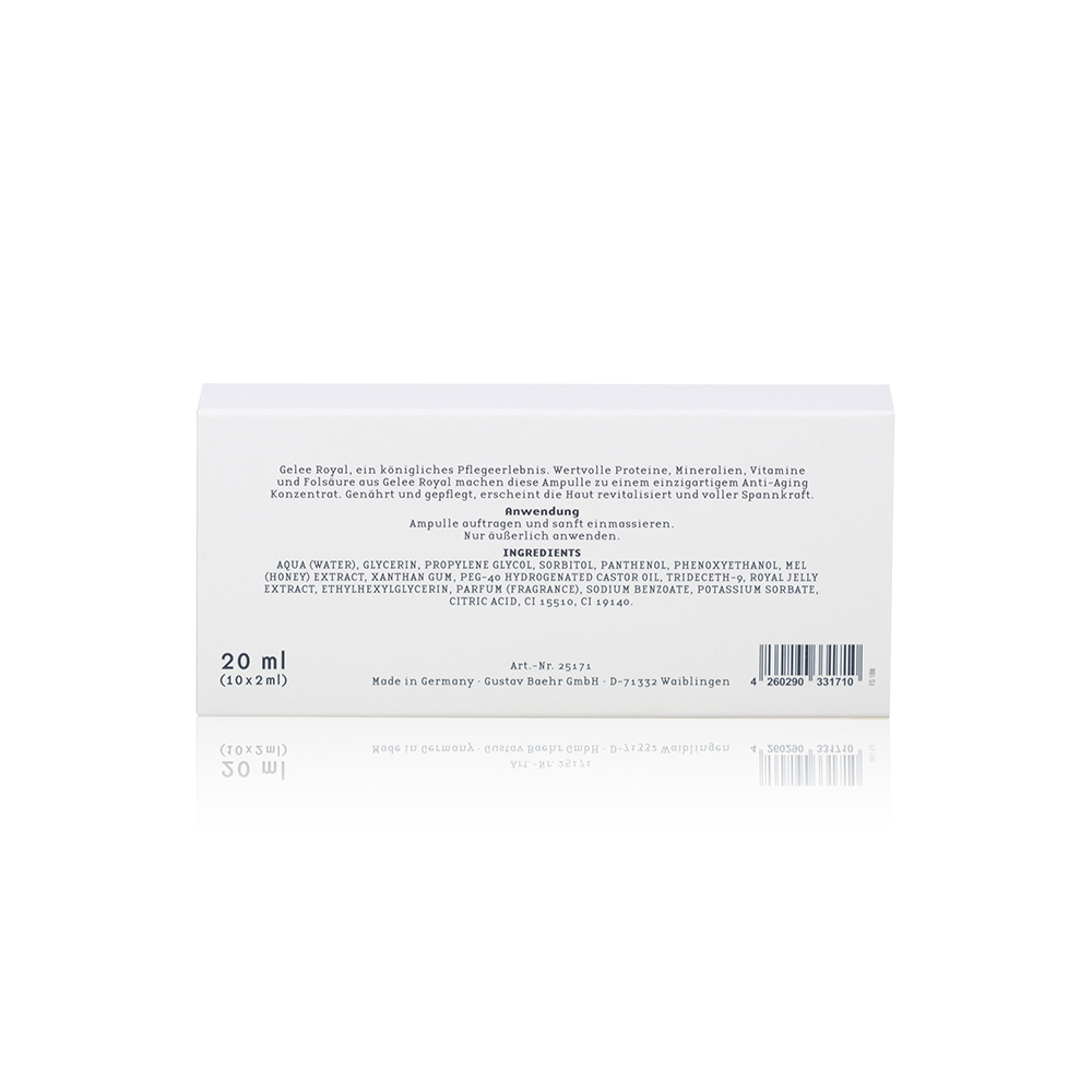 BAEHR BEAUTY CONCEPT Ampulle Gelee Royal 1 Box (10 Ampullen á 2ml)
