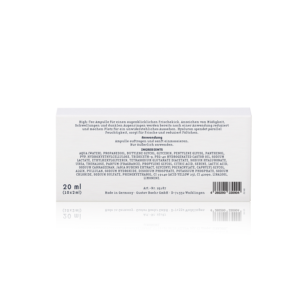 BAEHR BEAUTY CONCEPT Ampulle Power Energy 1 Box (10 Ampullen á 2ml)