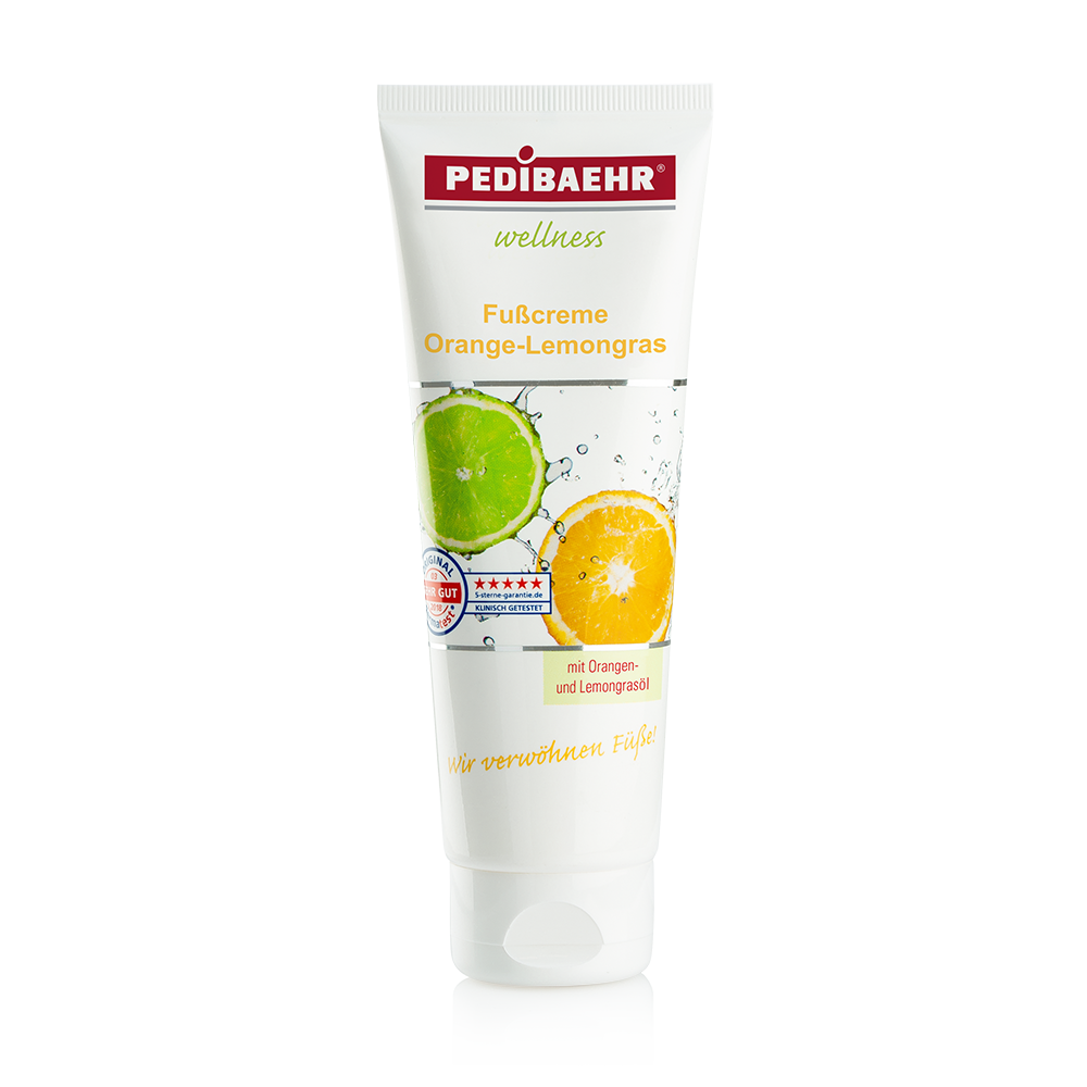 Pedibaehr Fußcreme Orange-Lemongrass 125ml
