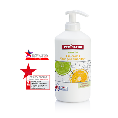 Pedibaehr Fußcreme Orange-Lemongrass 500ml