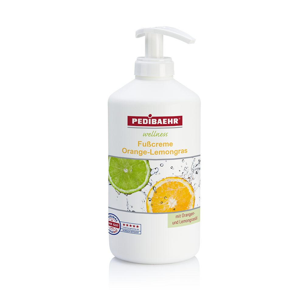 Pedibaehr Fußcreme Orange-Lemongrass 500ml
