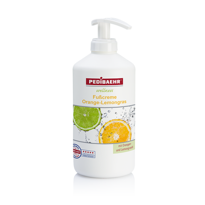 Pedibaehr Fußcreme Orange-Lemongrass 500ml