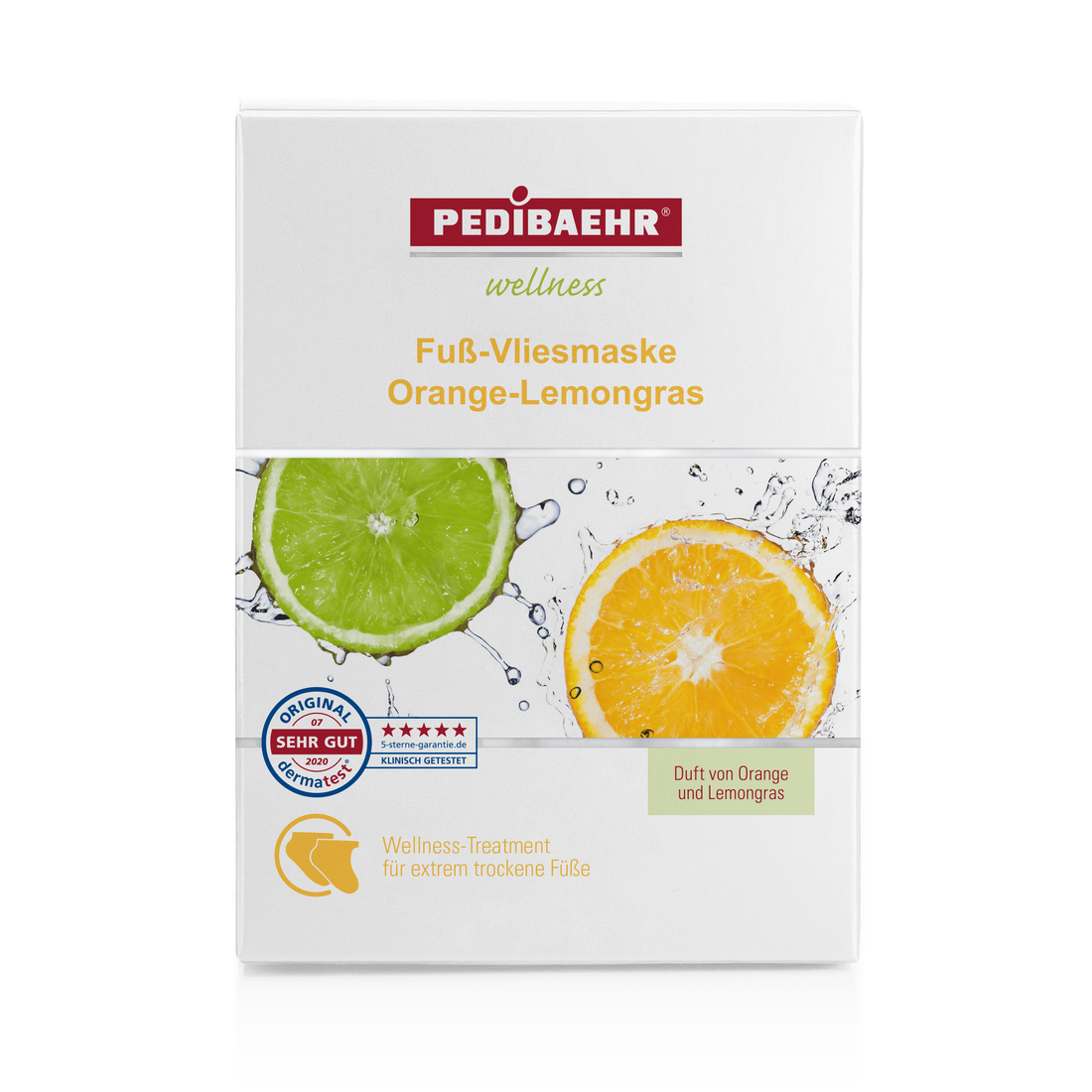 Pedibaehr Fuß-Vliesmaske (5 paar)
