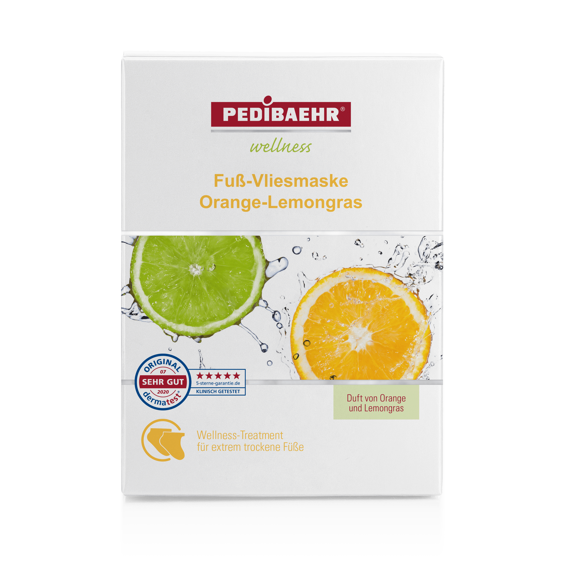 Pedibaehr Fuß-Vliesmaske (5 paar)
