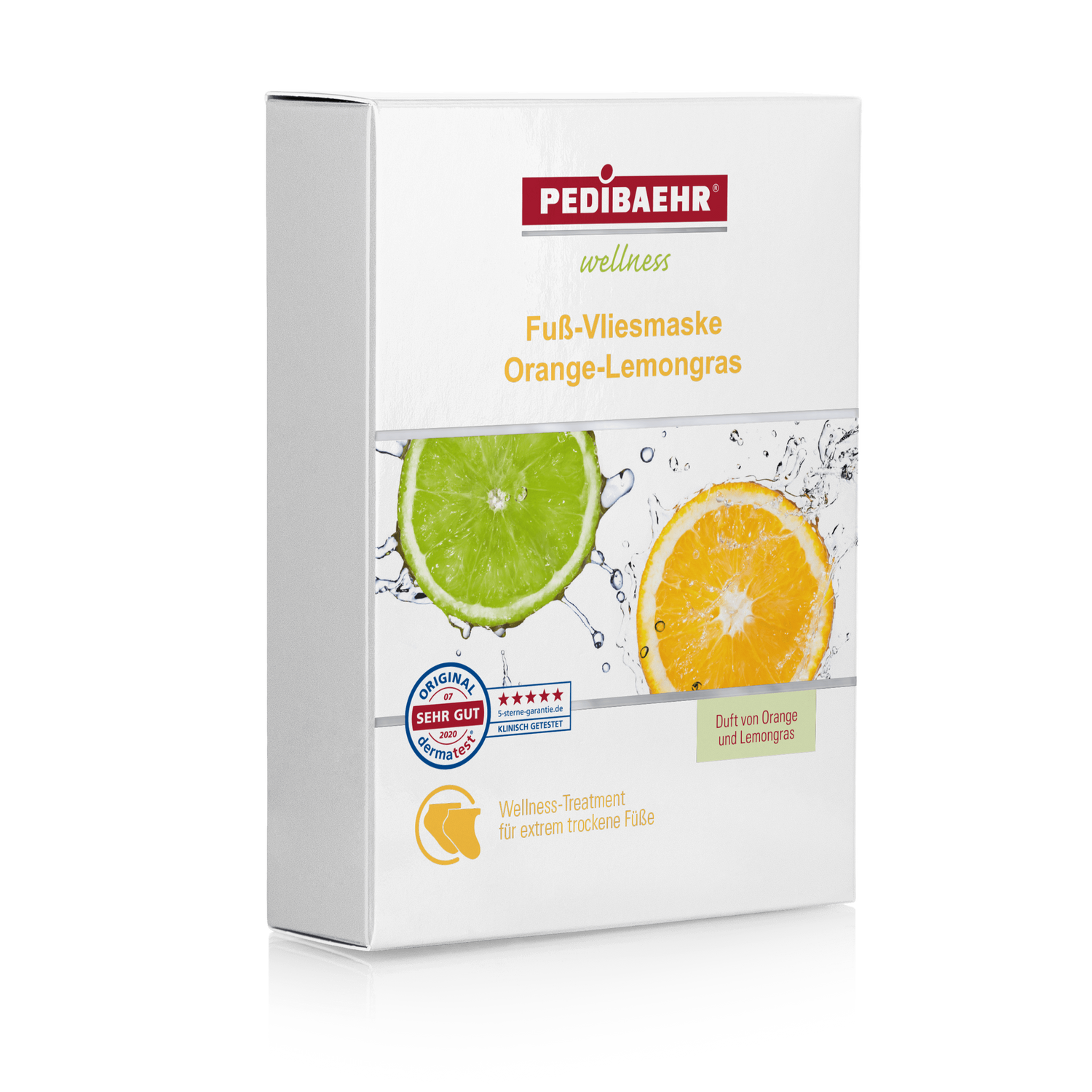 Pedibaehr Fuß-Vliesmaske (5 paar)