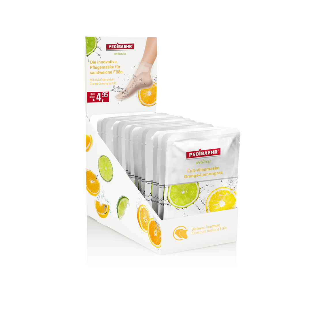 Pedibaehr Fuß-Vliesmaske (30 paar)