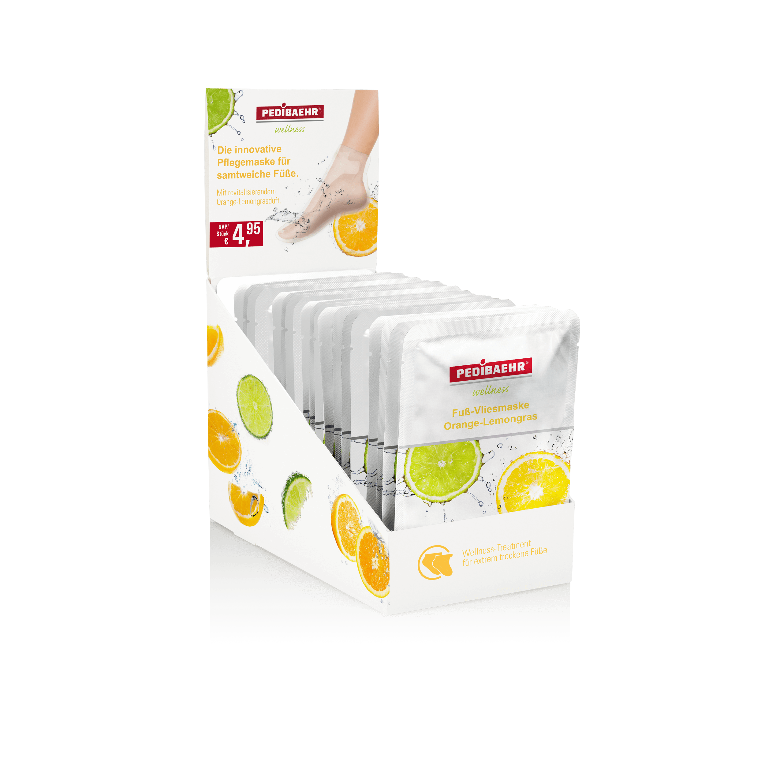 Pedibaehr Fuß-Vliesmaske (30 paar)