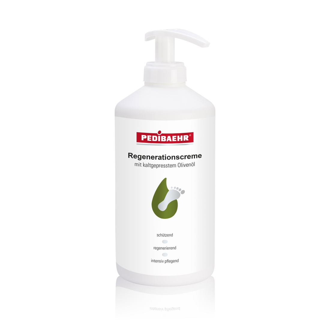 Pedibaehr Regenerationscreme mit kaltgepresstem Olivenöl 500ml