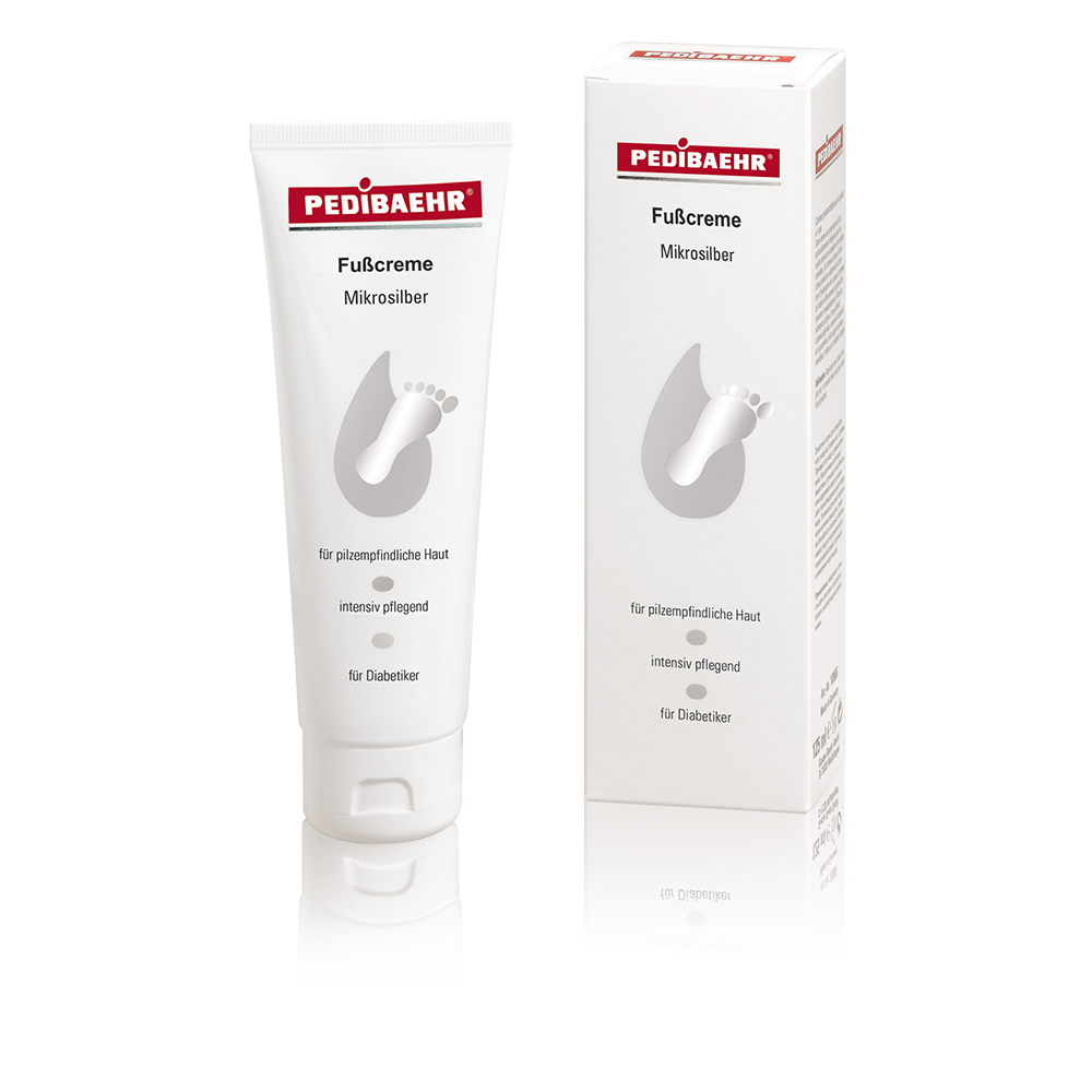 Pedibaehr Fußcreme Mirkosilber 125ml