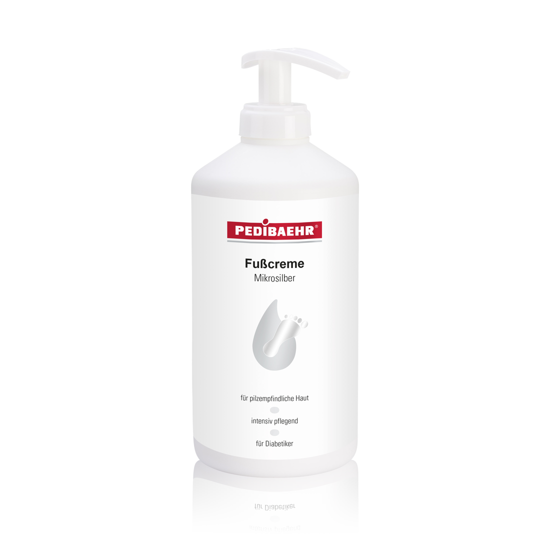 Pedibaehr Fußcreme Mirkosilber 500ml