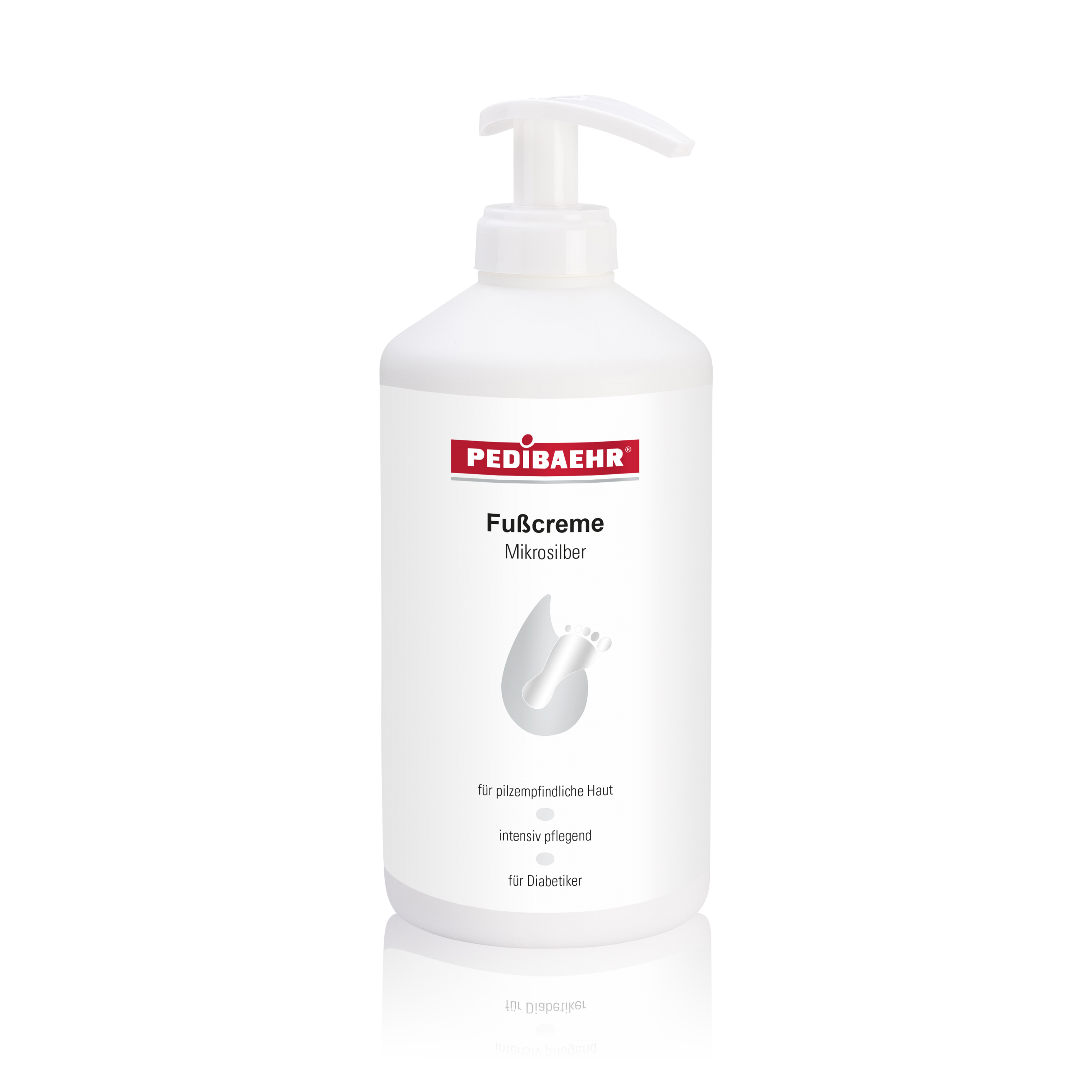Pedibaehr Fußcreme Mirkosilber 500ml