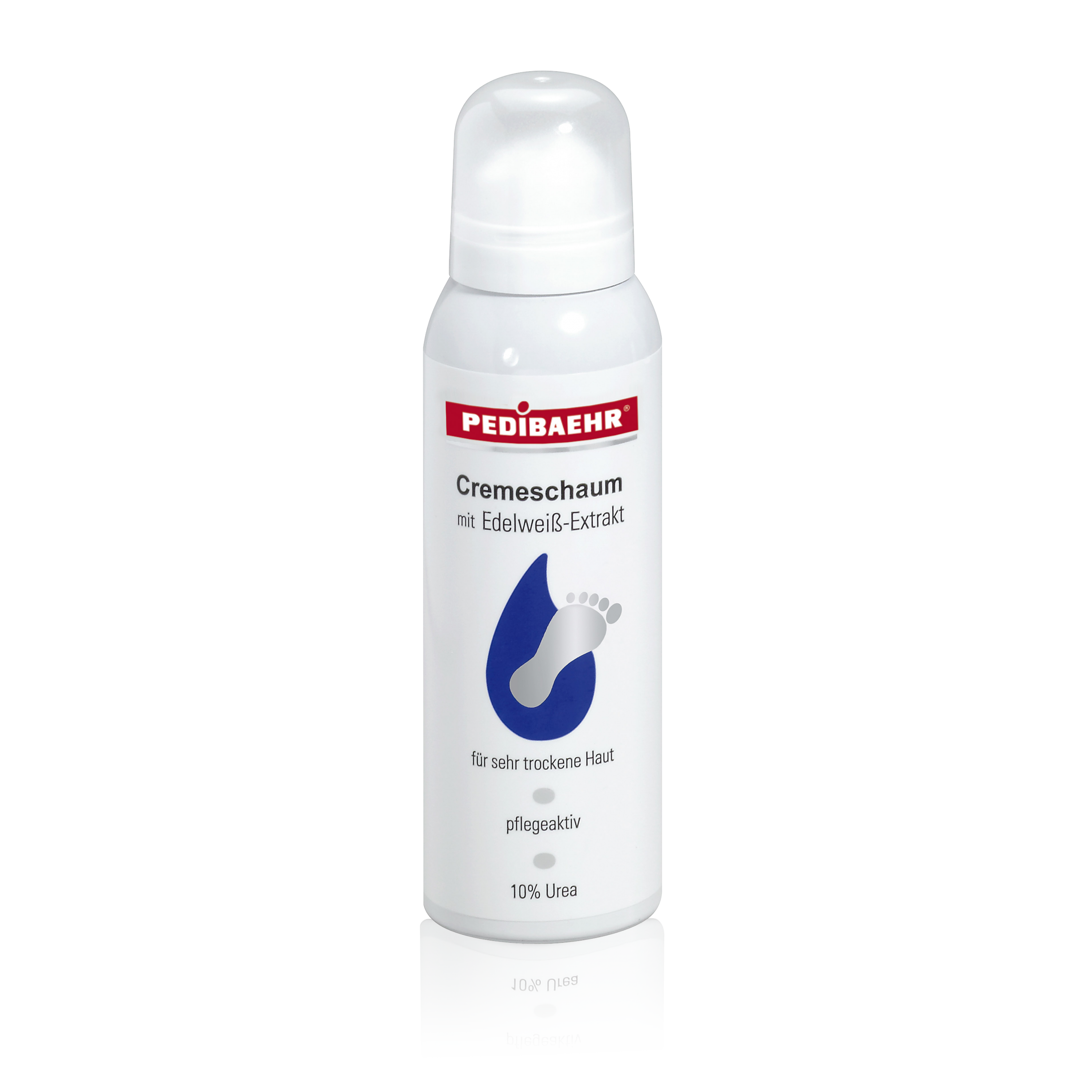 Pedibaehr Cremeschaum mit Edelweiß, 10% UREA 125ml