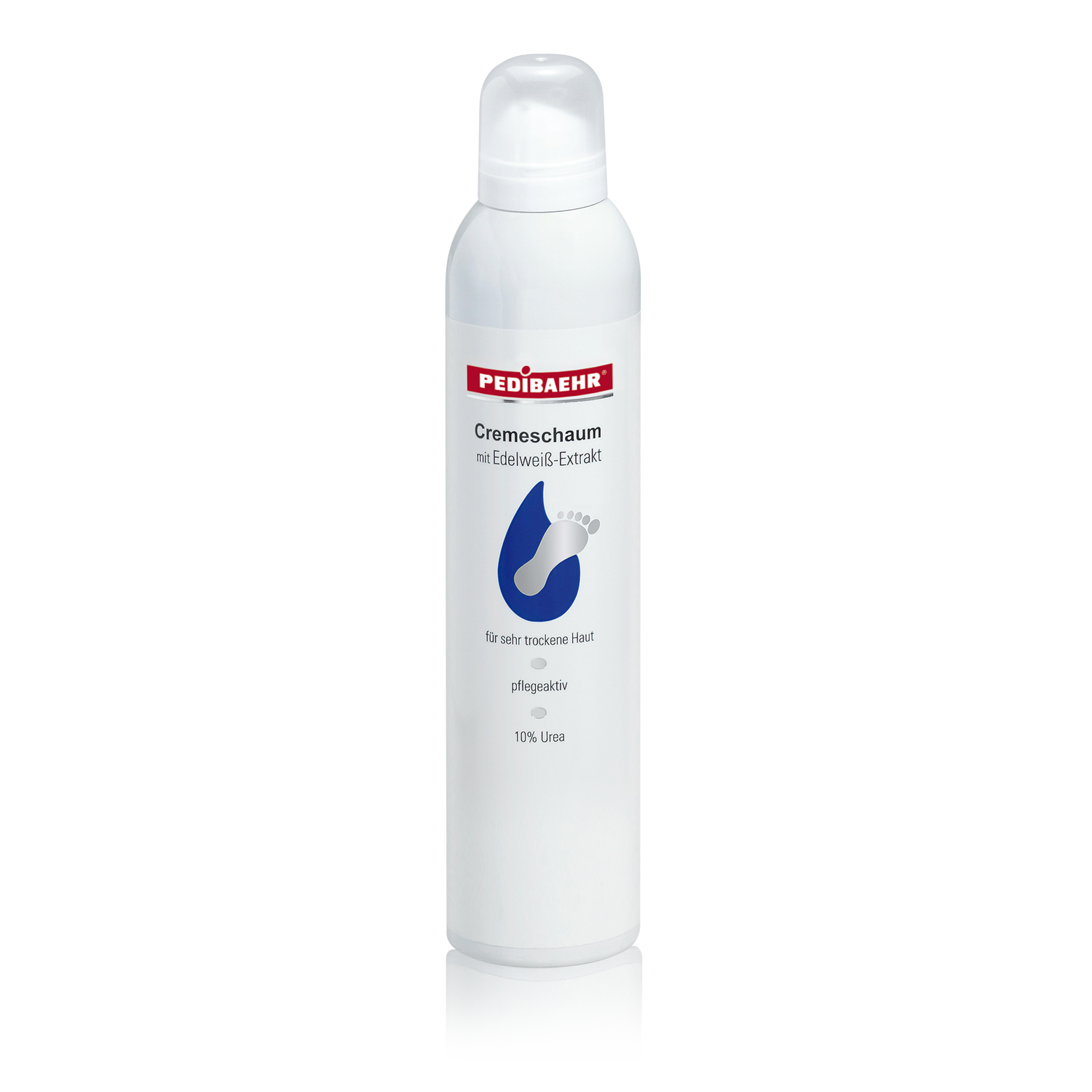 Pedibaehr Cremeschaum mit Edelweiß, 10% UREA 300ml