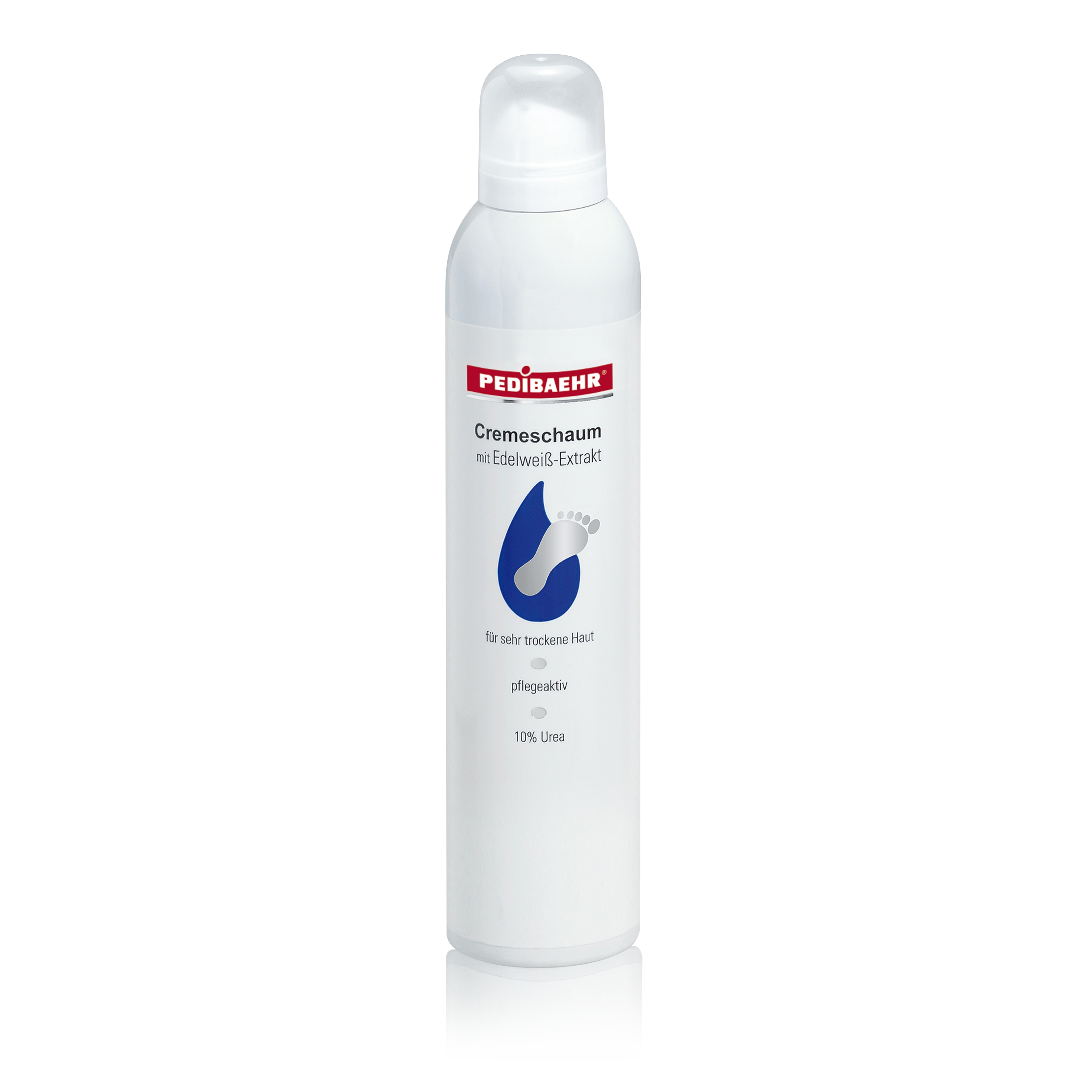 Pedibaehr Cremeschaum mit Edelweiß, 10% UREA 300ml