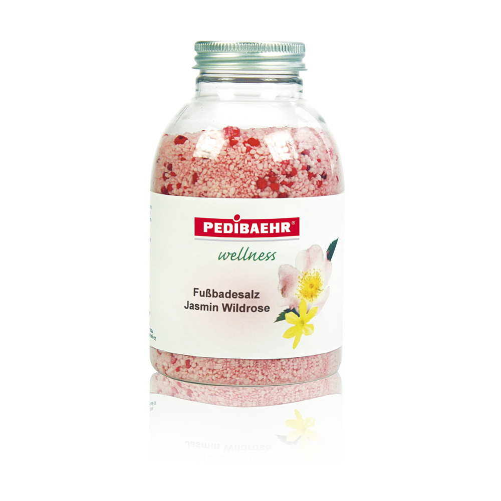 Pedibaehr Fußbadesalz Jasmin Wildrose 575g