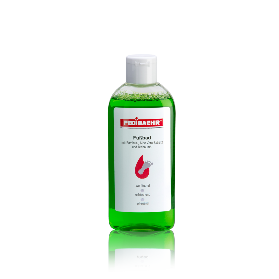 Pedibaehr Fußbad mit Bambus-, Aloe Vera-Extrakt und Teebaumöl 200ml