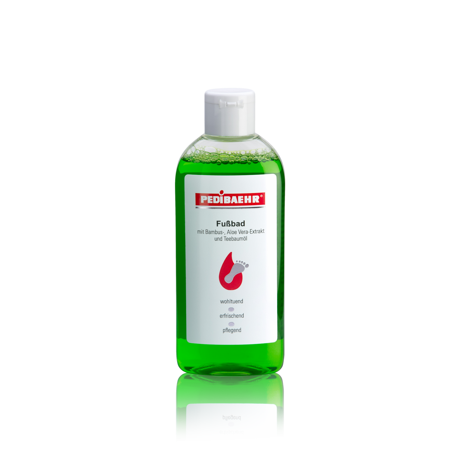 Pedibaehr Fußbad mit Bambus-, Aloe Vera-Extrakt und Teebaumöl 200ml