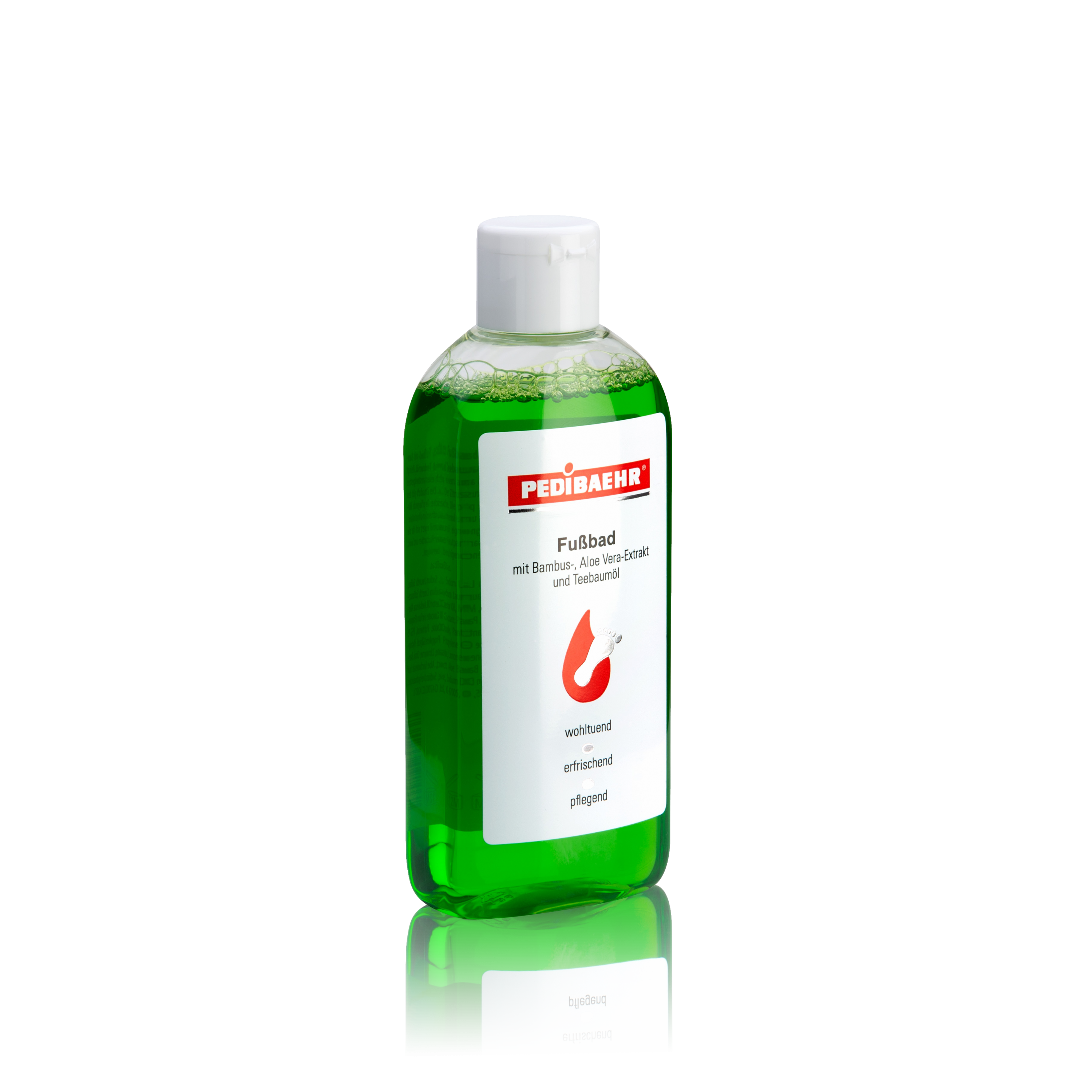 Pedibaehr Fußbad mit Bambus-, Aloe Vera-Extrakt und Teebaumöl 200ml