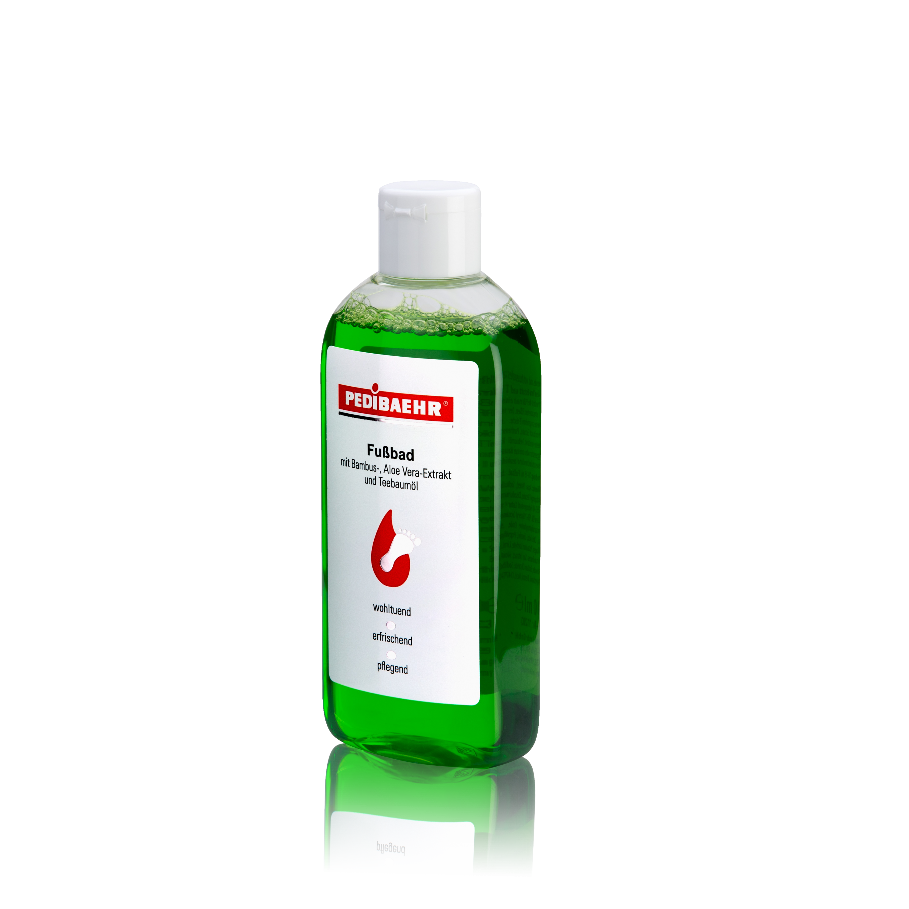 Pedibaehr Fußbad mit Bambus-, Aloe Vera-Extrakt und Teebaumöl 200ml