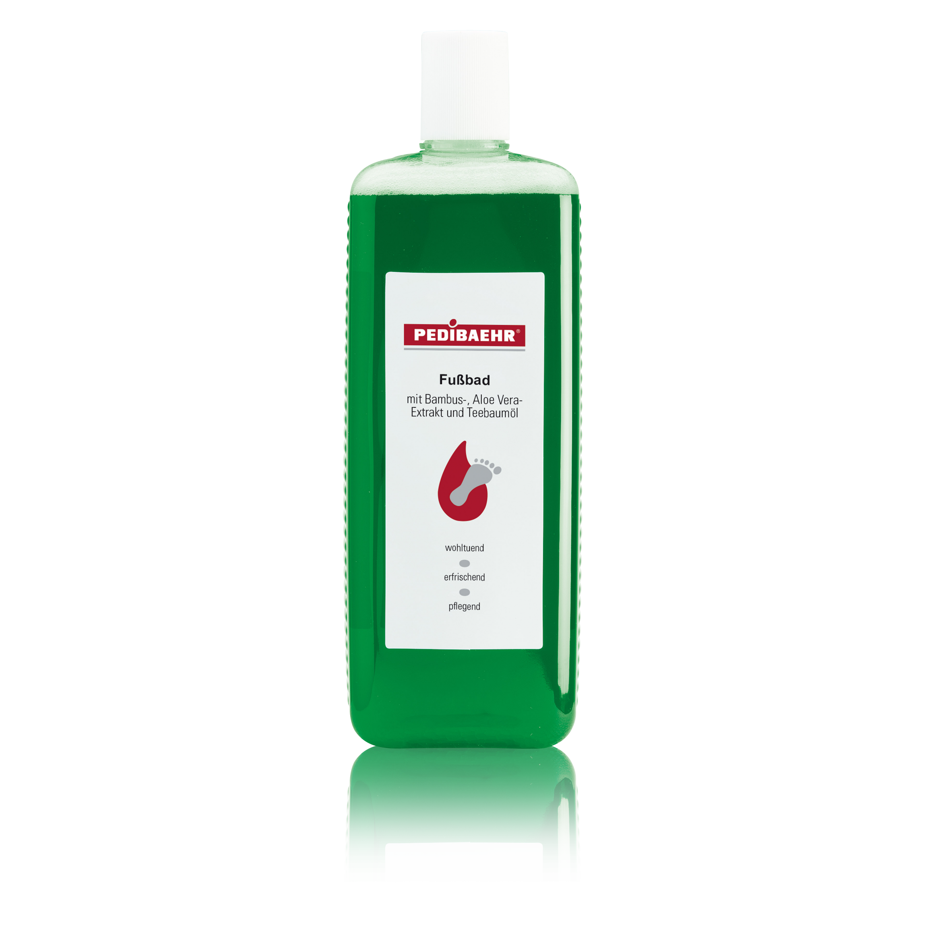 Pedibaehr Fußbad mit Bambus-, Aloe Vera-Extrakt und Teebaumöl 1000ml