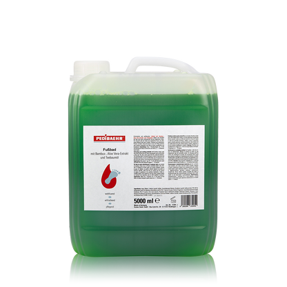 Pedibaehr Fußbad mit Bambus-, Aloe Vera-Extrakt und Teebaumöl 5000ml