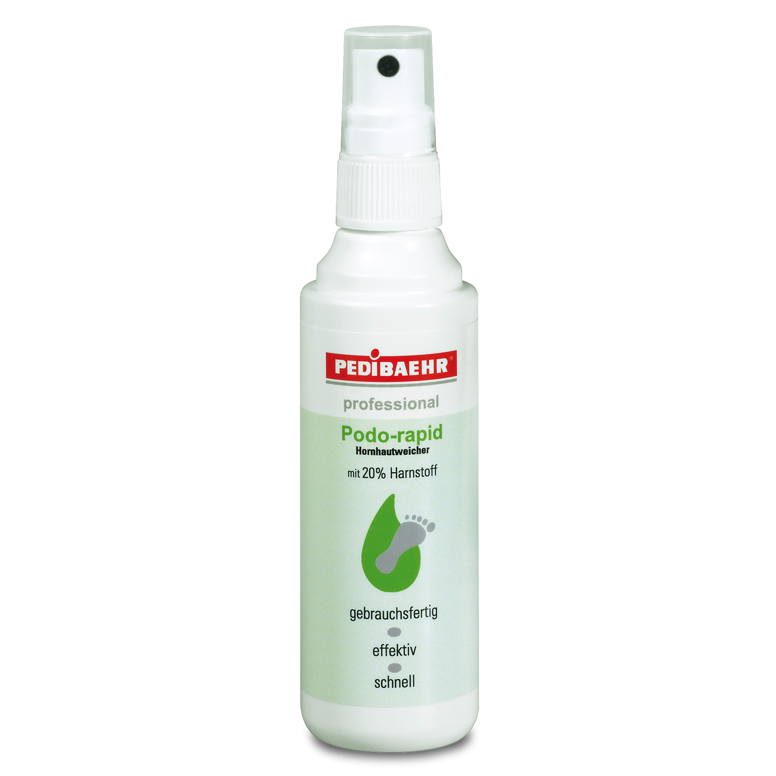 Pedibaehr Hornhautweicher Podo-rapid mit 20% Harnstoff 100ml