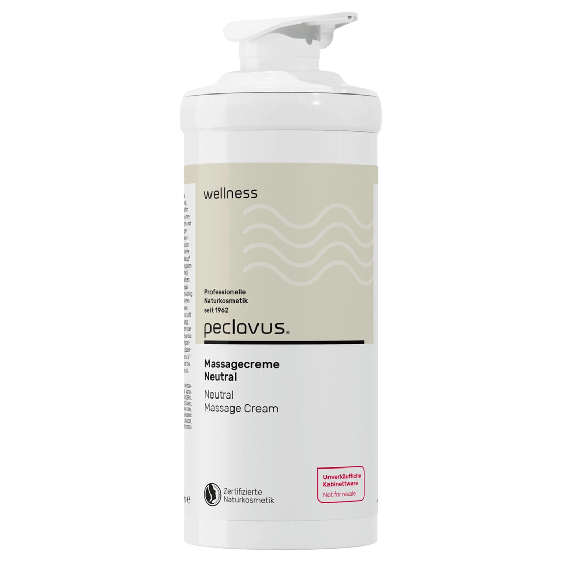 Peclavus wellness Massagecreme Neutral | Basis 500ml