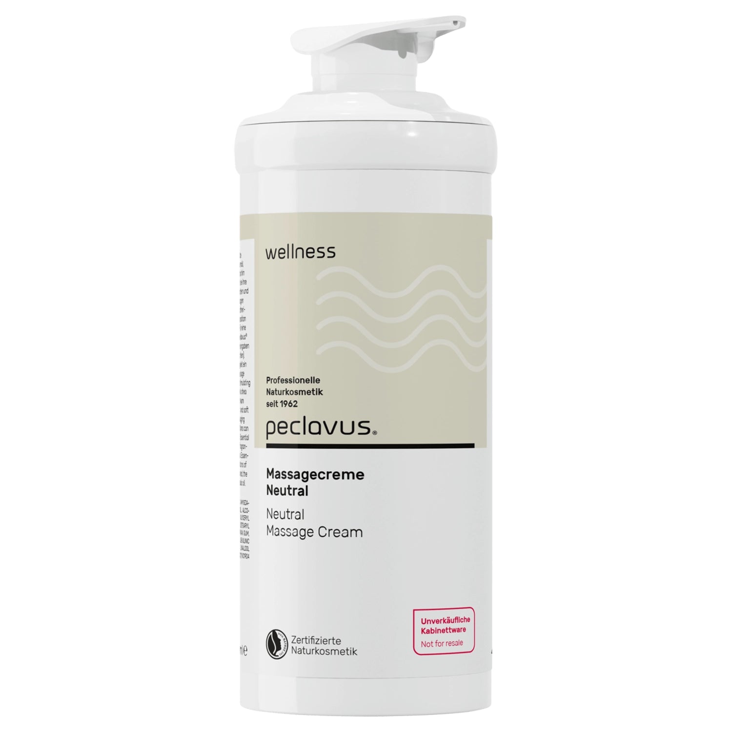 Peclavus wellness Massagecreme Neutral | Basis 500ml