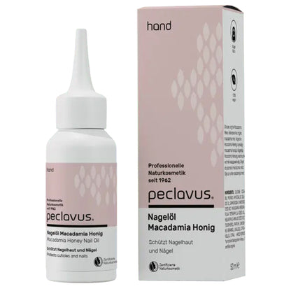 Peclavus hand Nagelöl Macadamia Honig | Schützen 50ml